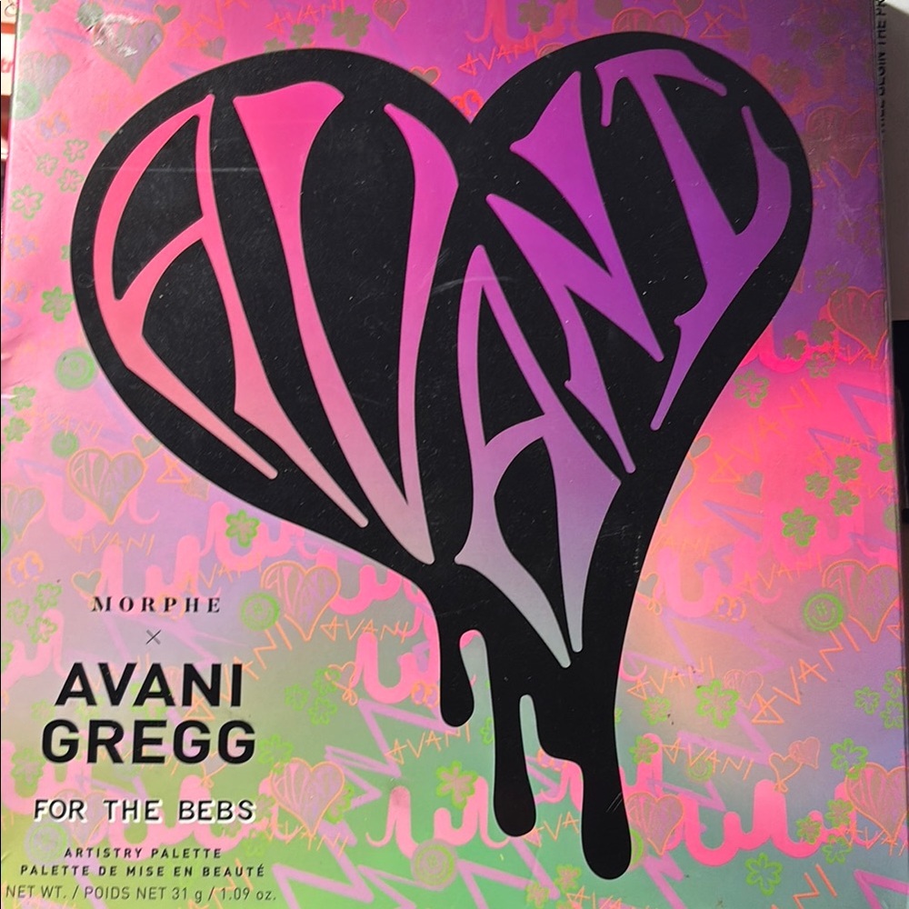 Morphe Pink and Purple Eyeshadow Palette Vibrant Colors